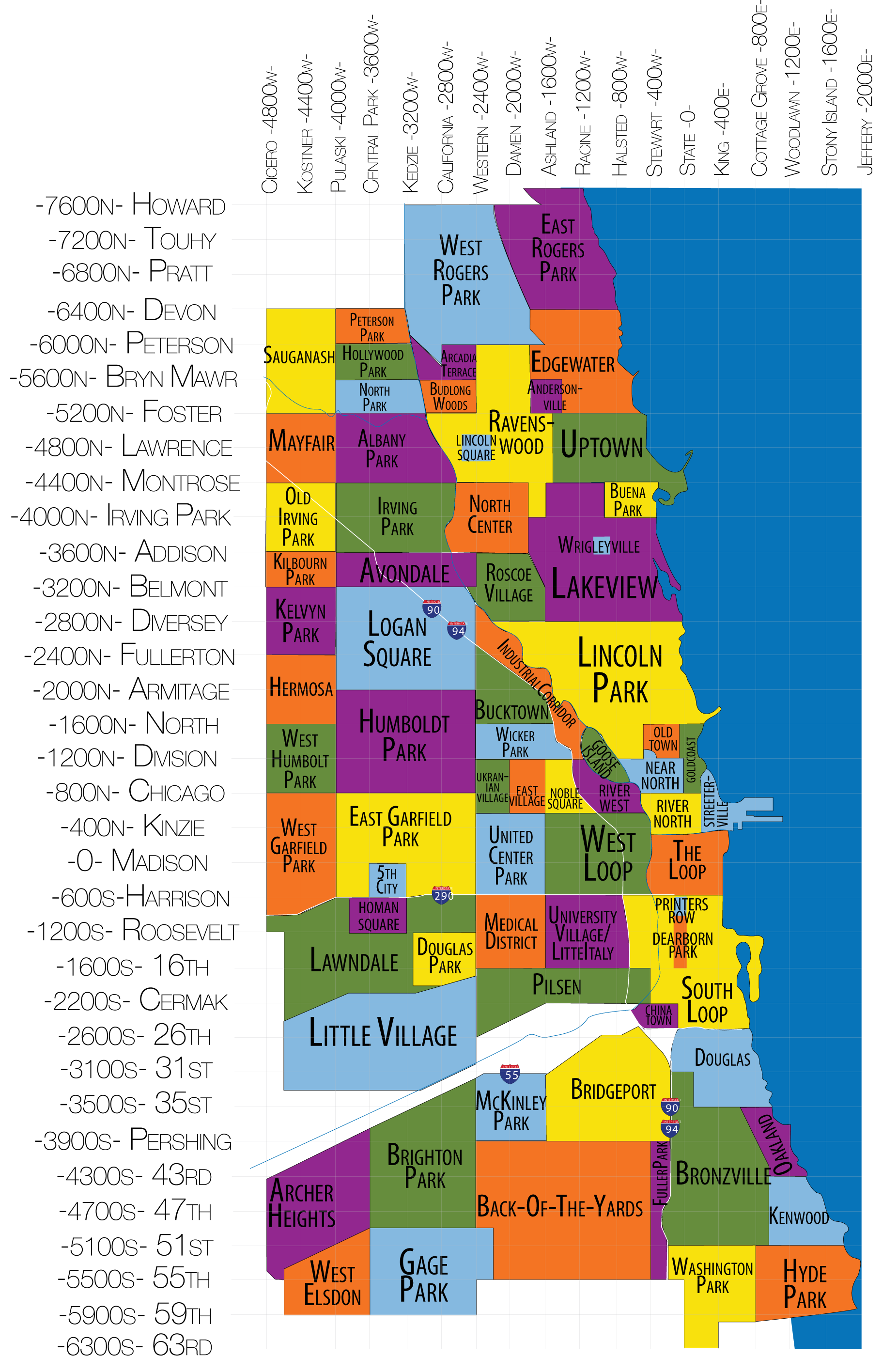 Chicago Neighborhood Map